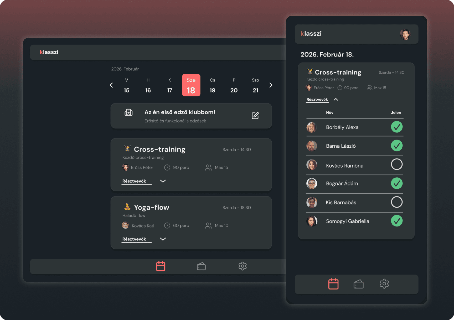 Klasszi product preview